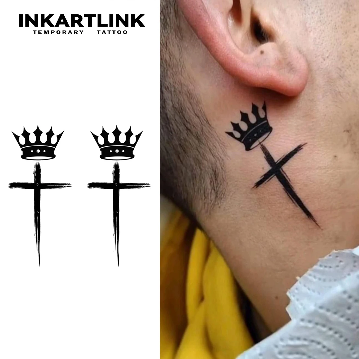 dor tatuagem pescoço