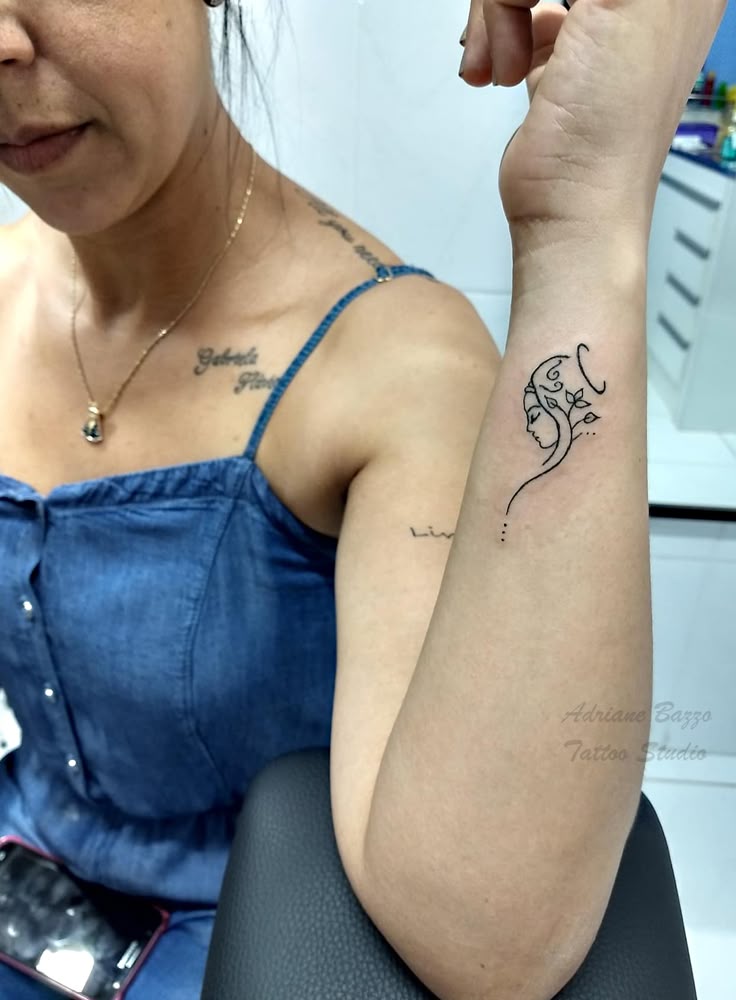 tatuagem fineline 7cm