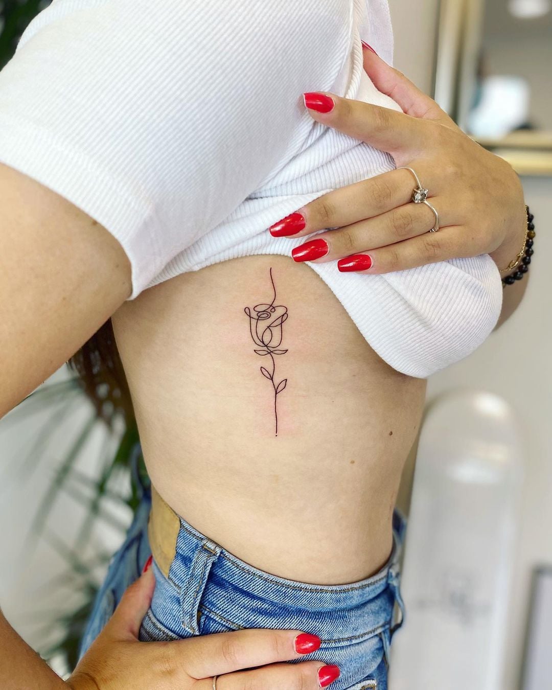 tatuagem de frase 7cm