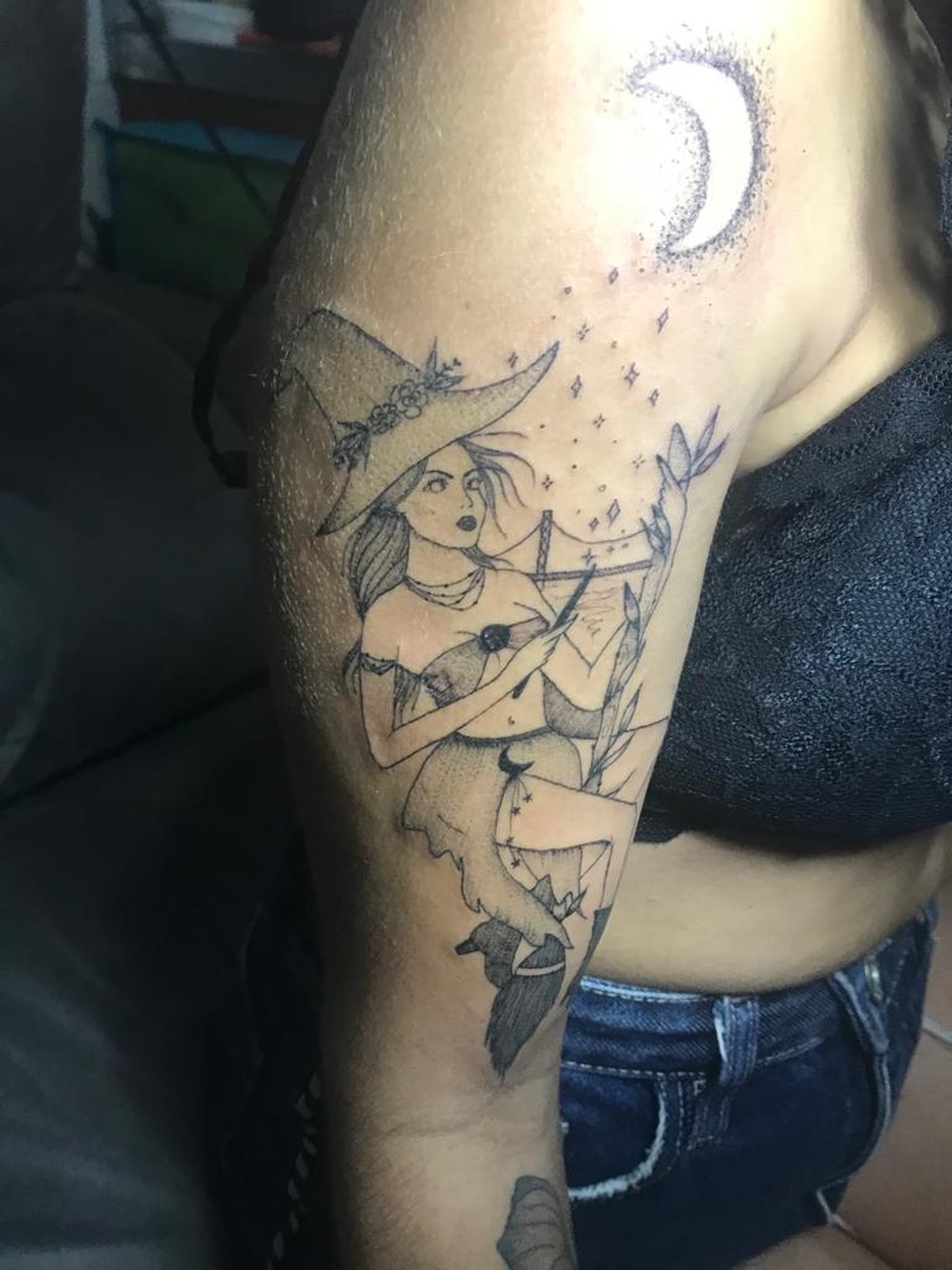 tatuagem de bruxa significado espiritual