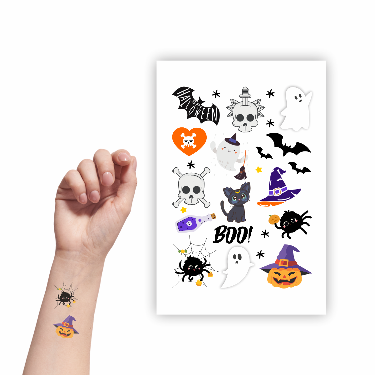 tatuagem de bruxa com lua