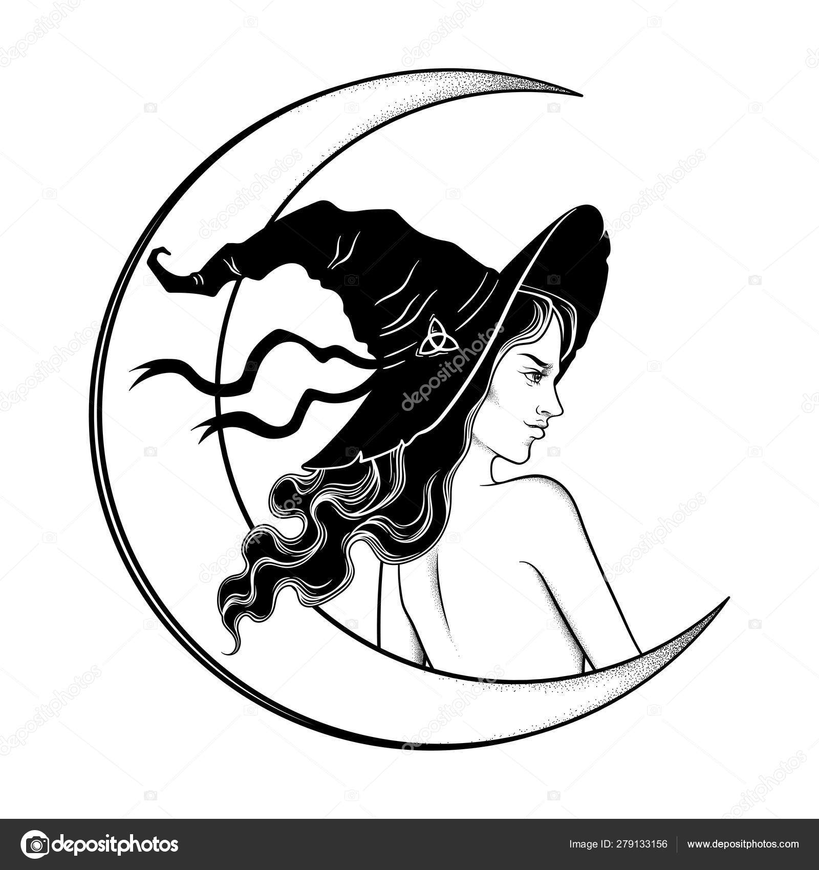 ideias de tatuagem de bruxa