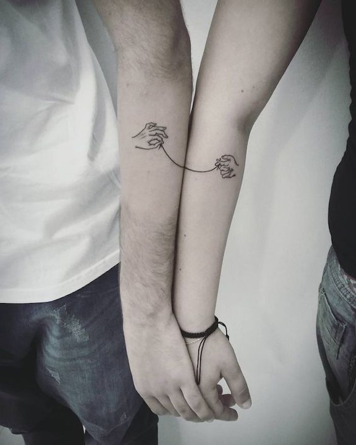 tatuagem de casal com significado moderno