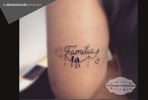 tatuagem de filhos