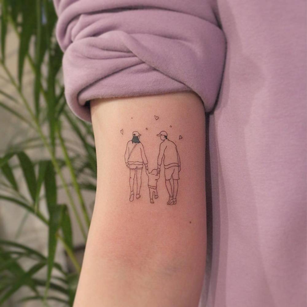tatuagem de irmãos