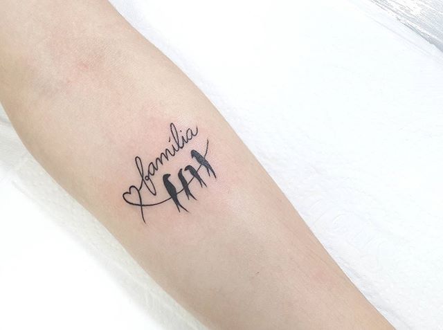 tatuagem de árvore genealógica
