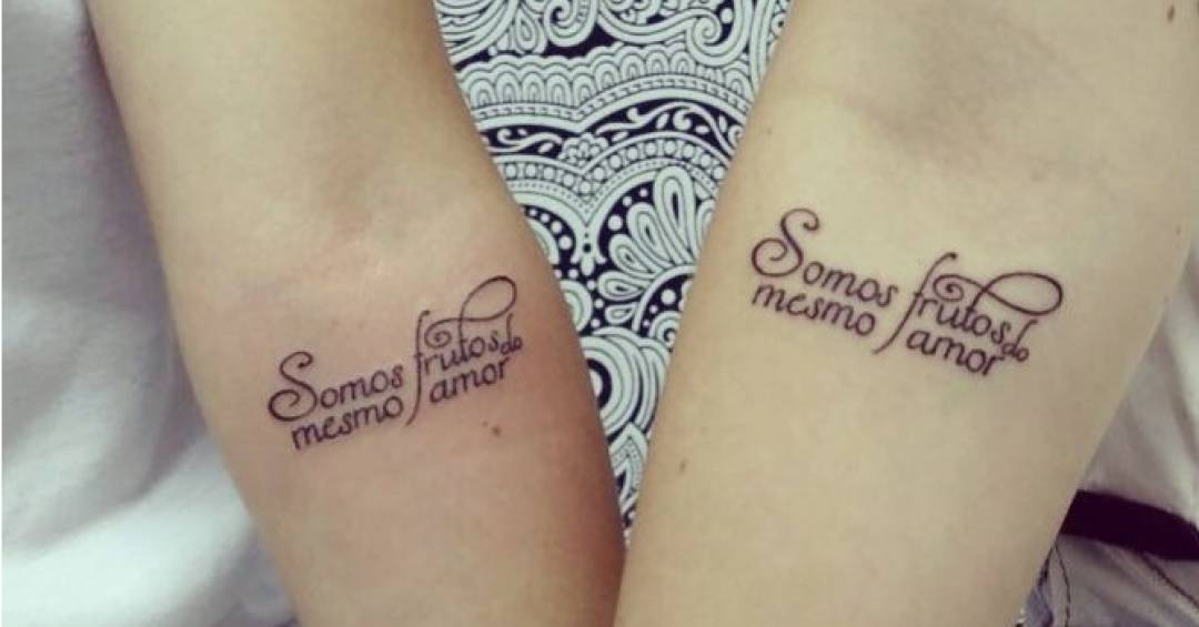 ideias de tatuagem para irmãos