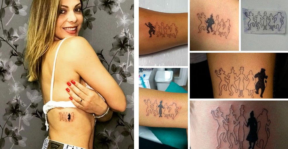 tatuagem de irmãos divertida
