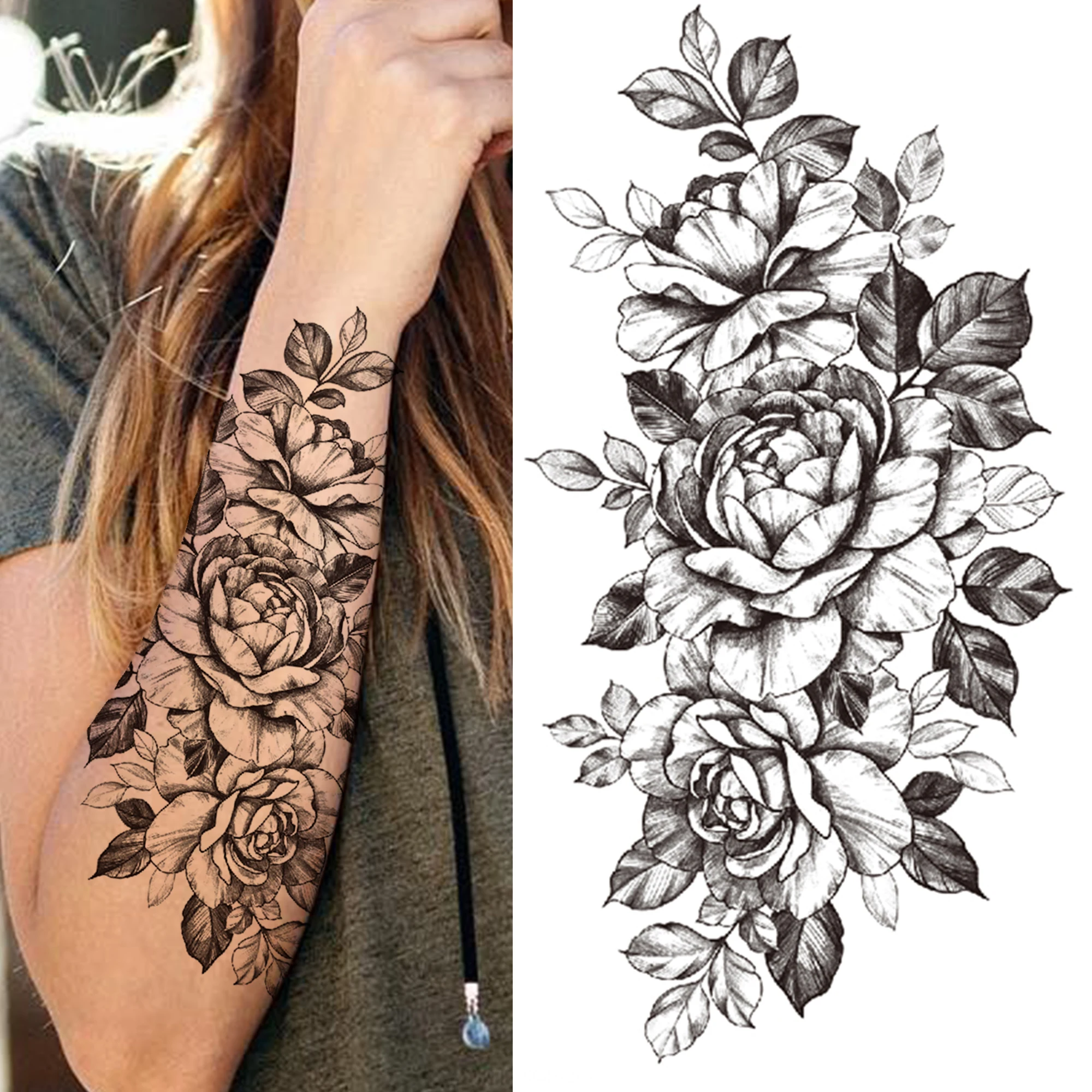 tatuagem feminina braço ombro