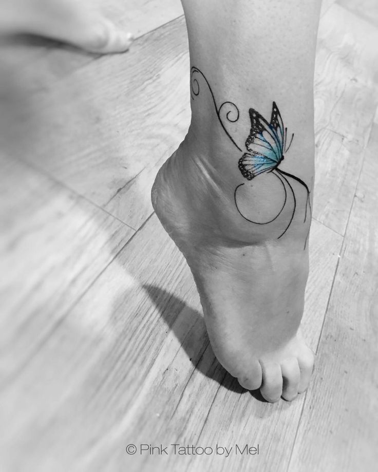 tatuagem borboleta pequena
