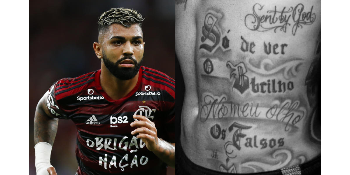 fotos tatuagem gabigol