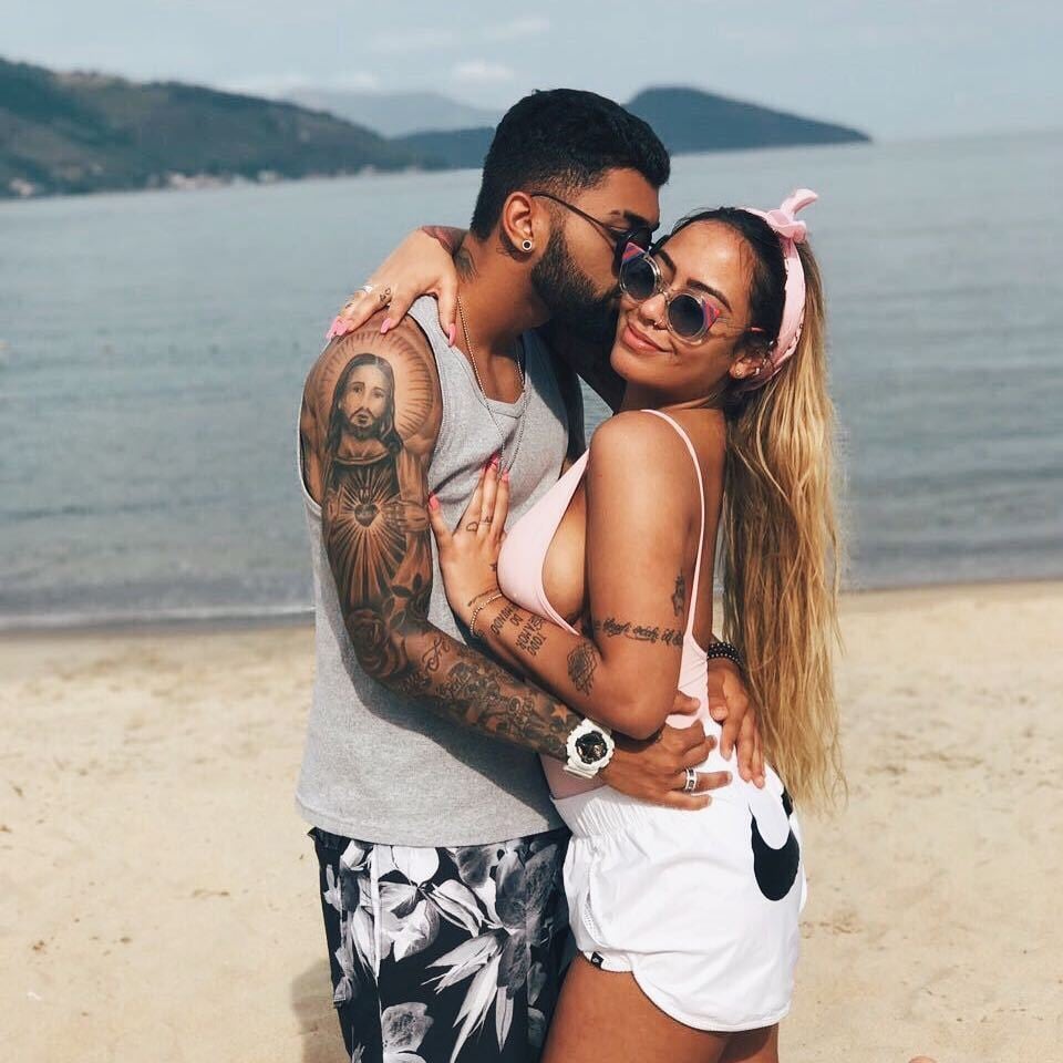 tatuagem leão gabigol
