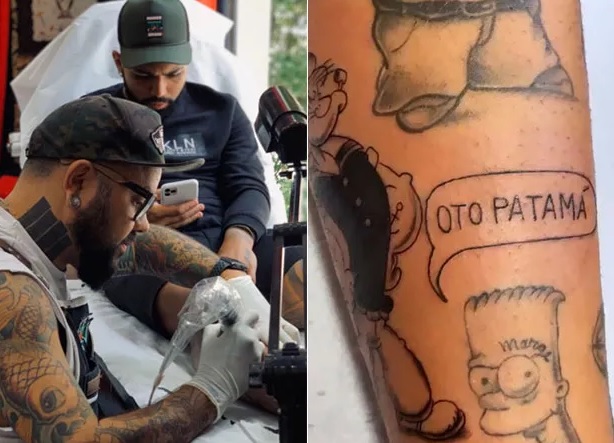 tatuagem frases gabigol