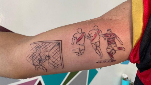 ideias tatuagem gabigol fã