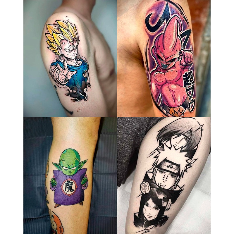 desenho goku tatuagem