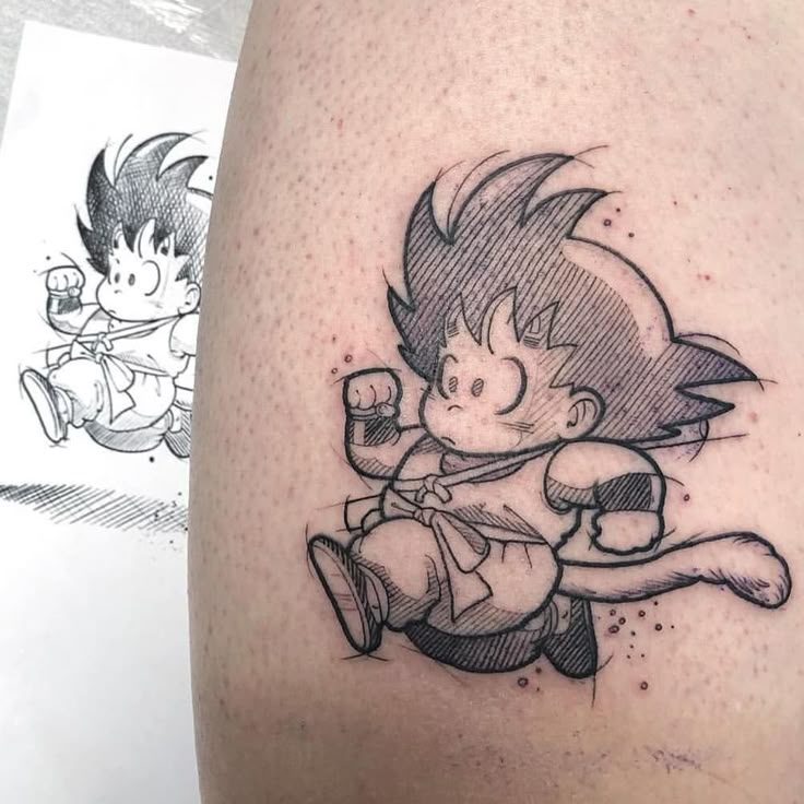 significado tatuagem goku