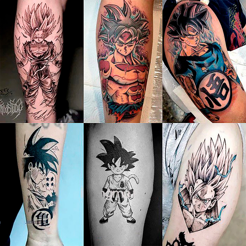 significado tatuagem goku