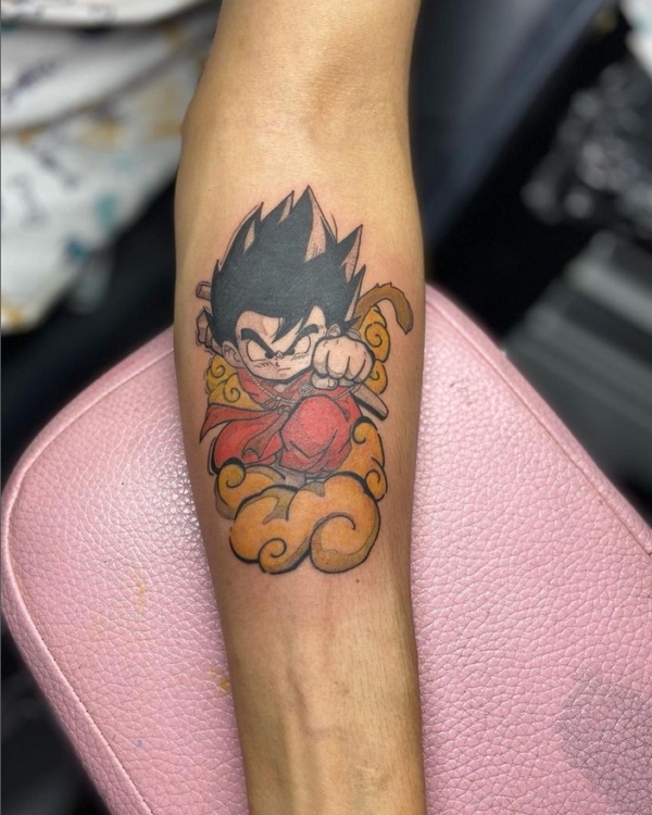 kanji goku tattoo