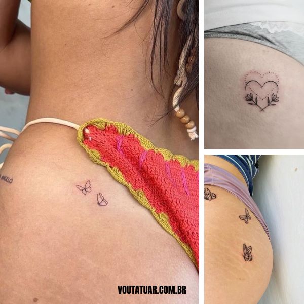 tatuagem fio a fio bunda