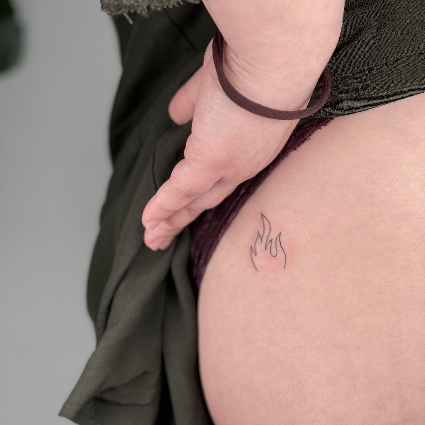 tatuagem feminina bumbum