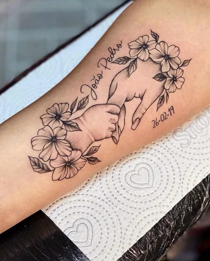 tatuagem homenagem filho