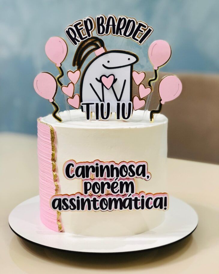 bolo feminino minimalista