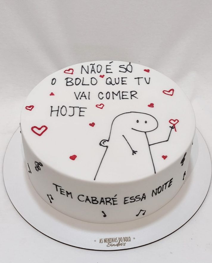 bolo flork feminino