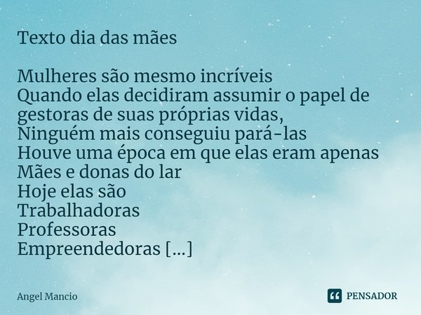 mensagens de amor para mãe