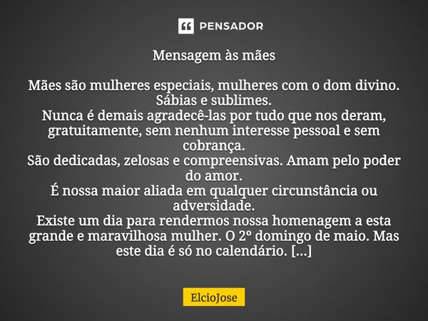 homenagem para mãe guerreira