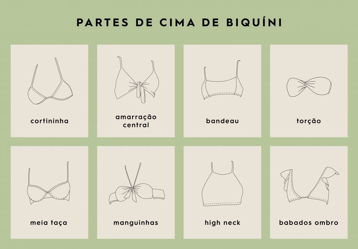 biquíni cortininha como usar
