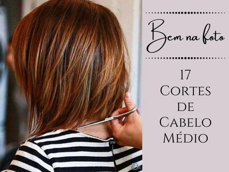 corte de cabelo medio para cabelo ondulado