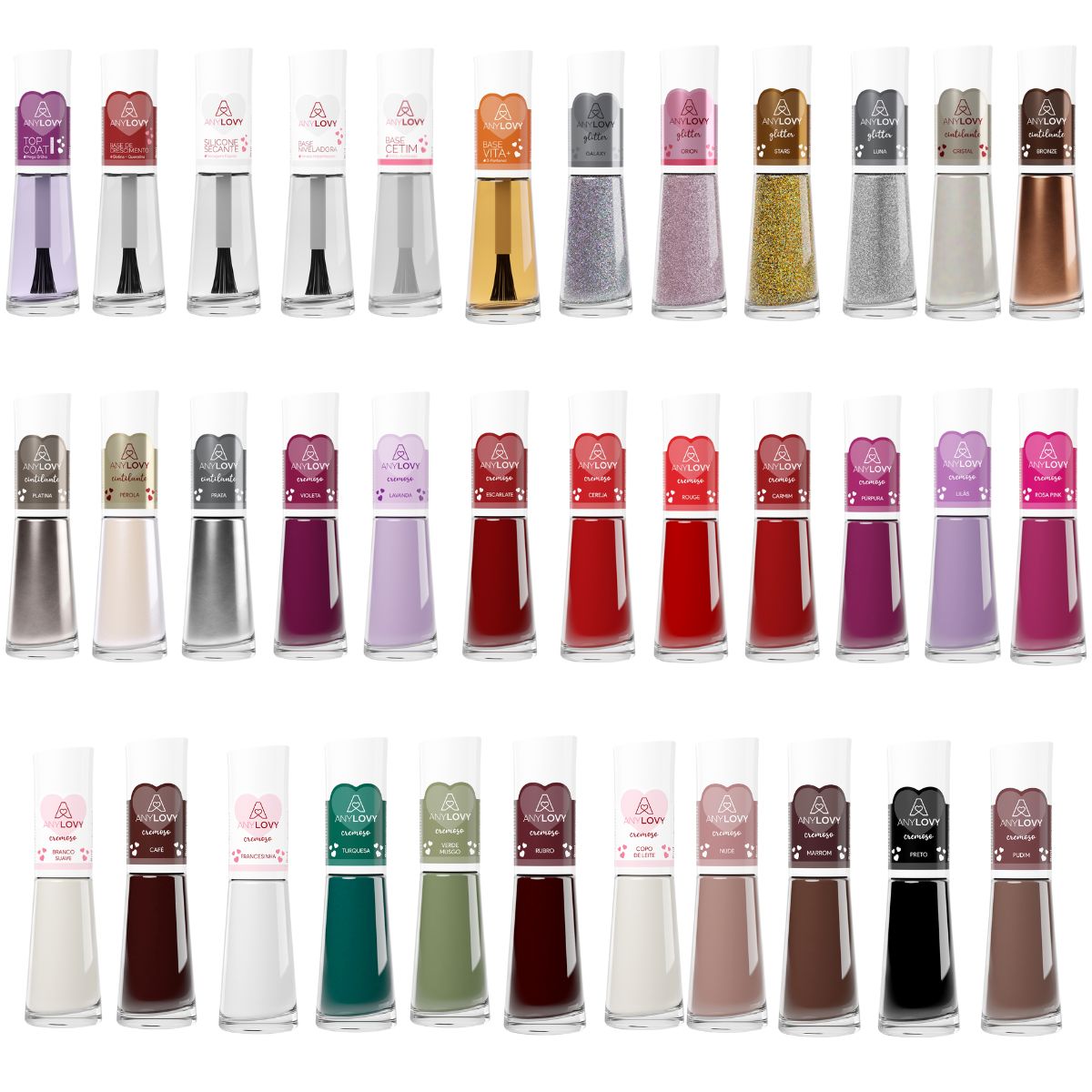 tipos de esmalte para unhas fracas