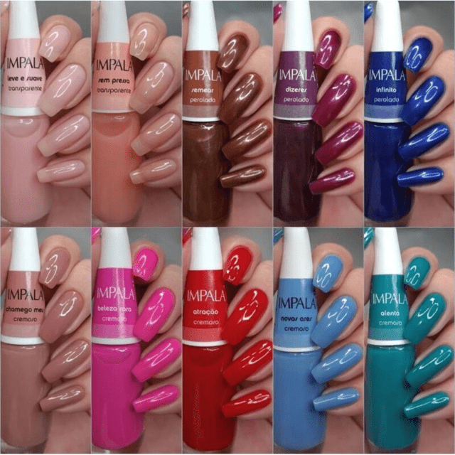 tipos de esmalte para unhas fracas