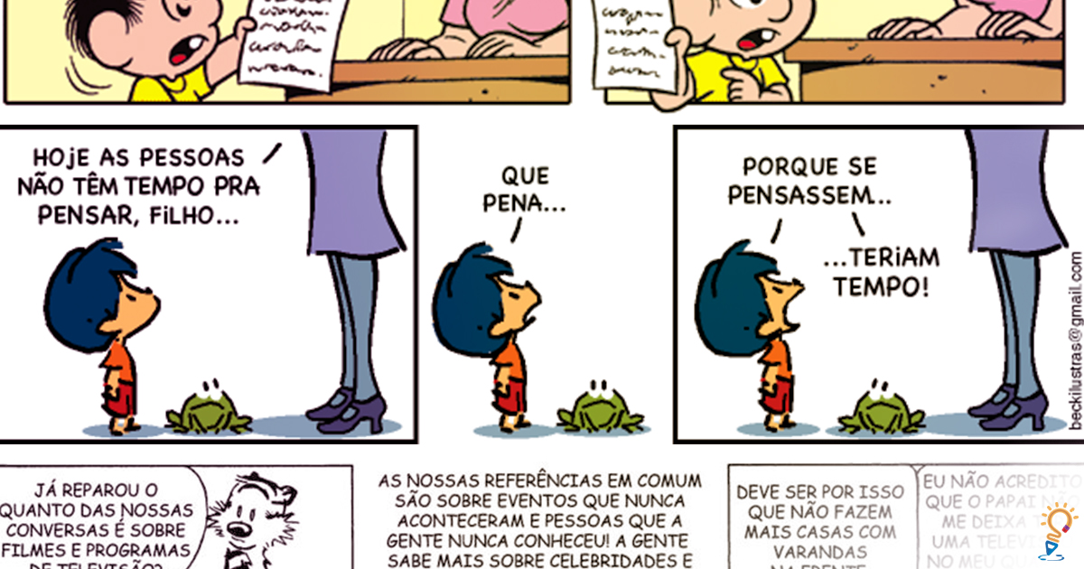 quadrinhos engraçados para professores