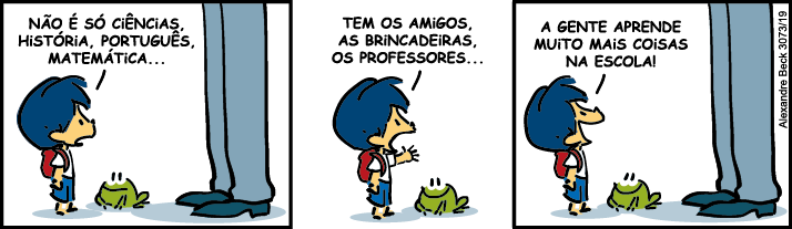 calvin e haroldo lições