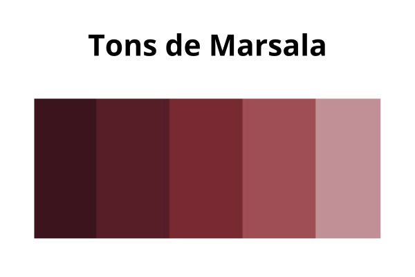 marsala na moda