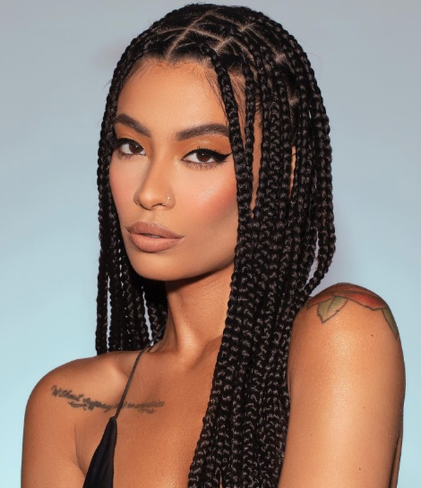 quantas mechas trança twist fina