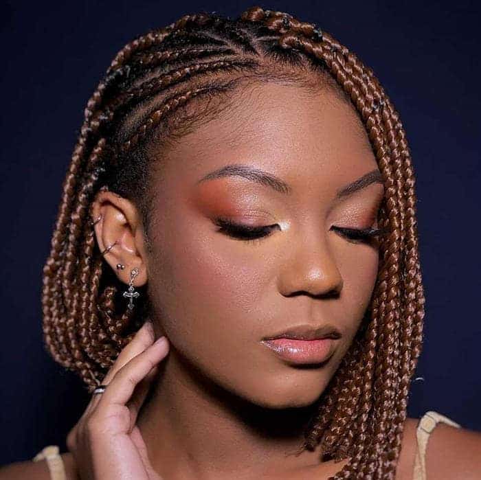 knotless braids masculinas