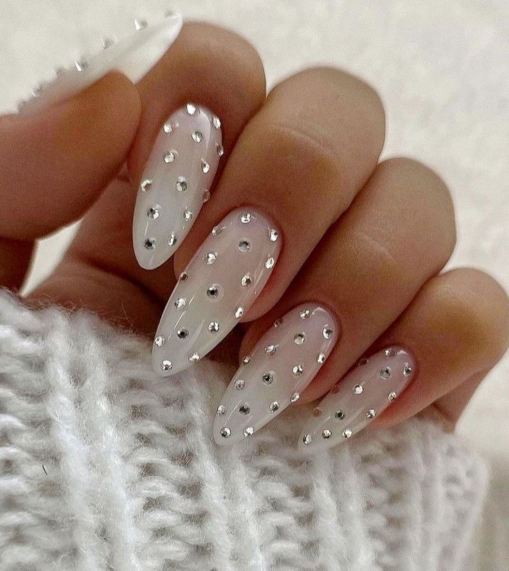 fotos de unhas postiças com brilho