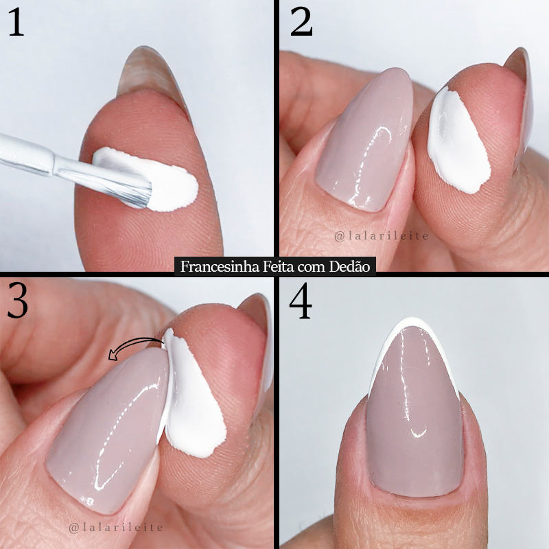 esmalte para unha amendoada francesinha