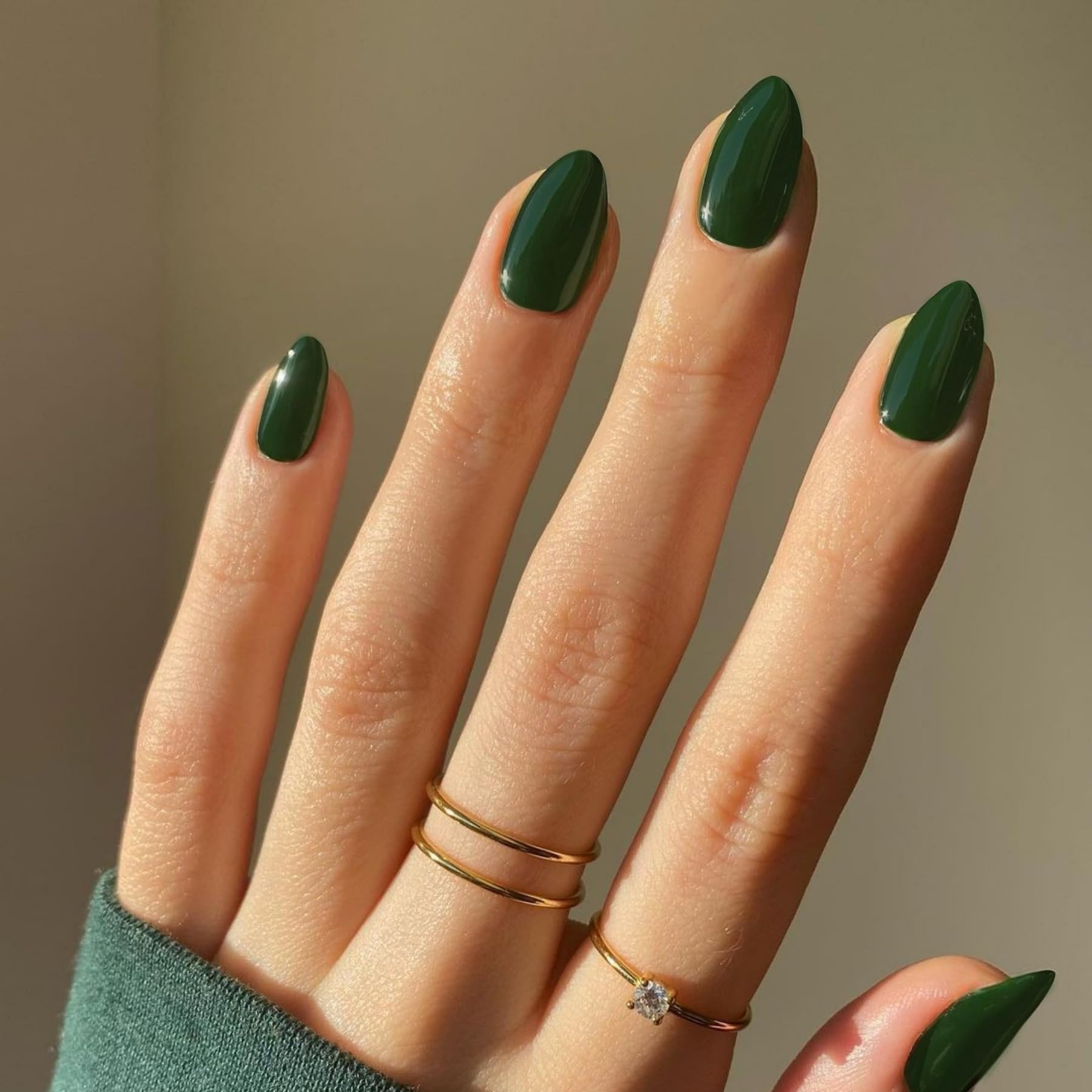 unha amendoada verde para casamento