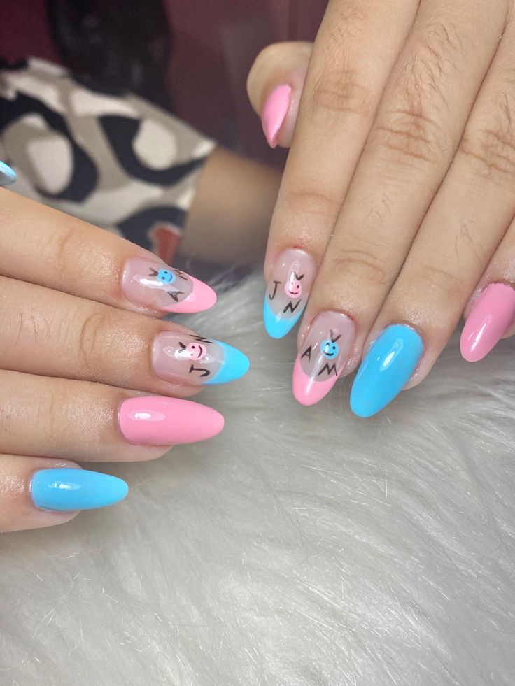 unhas para chá de bebê