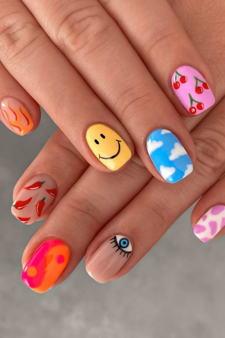 unhas decoradas fáceis