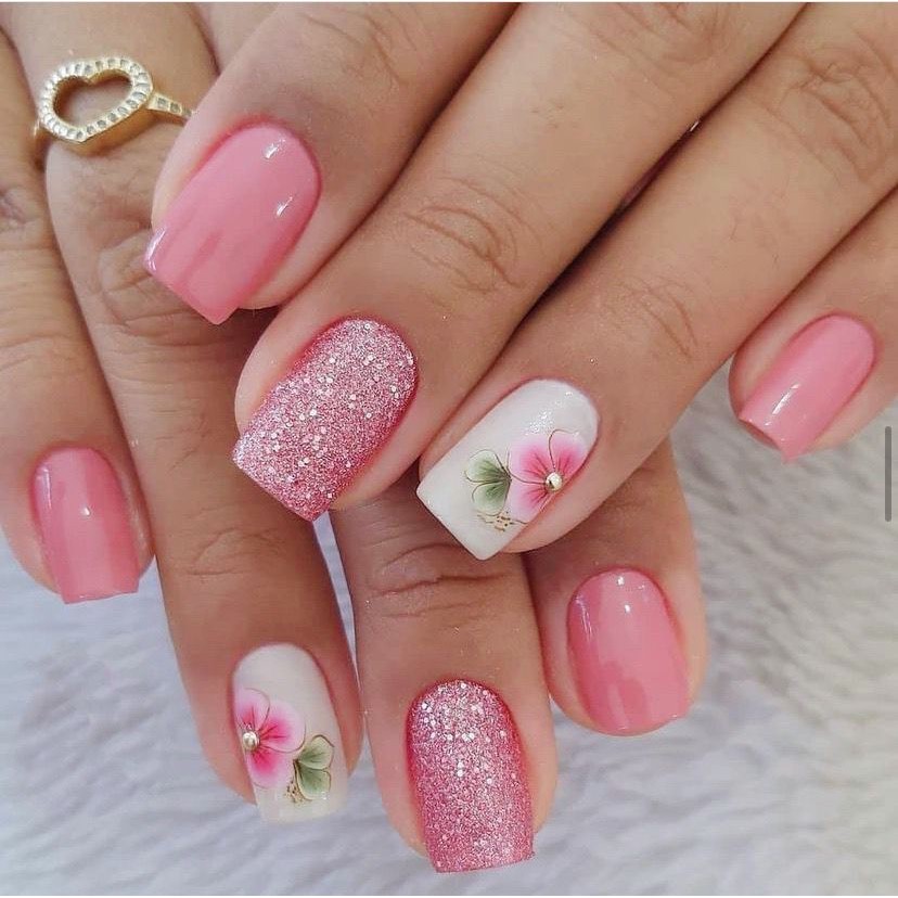 desenhos de unhas à mão livre
