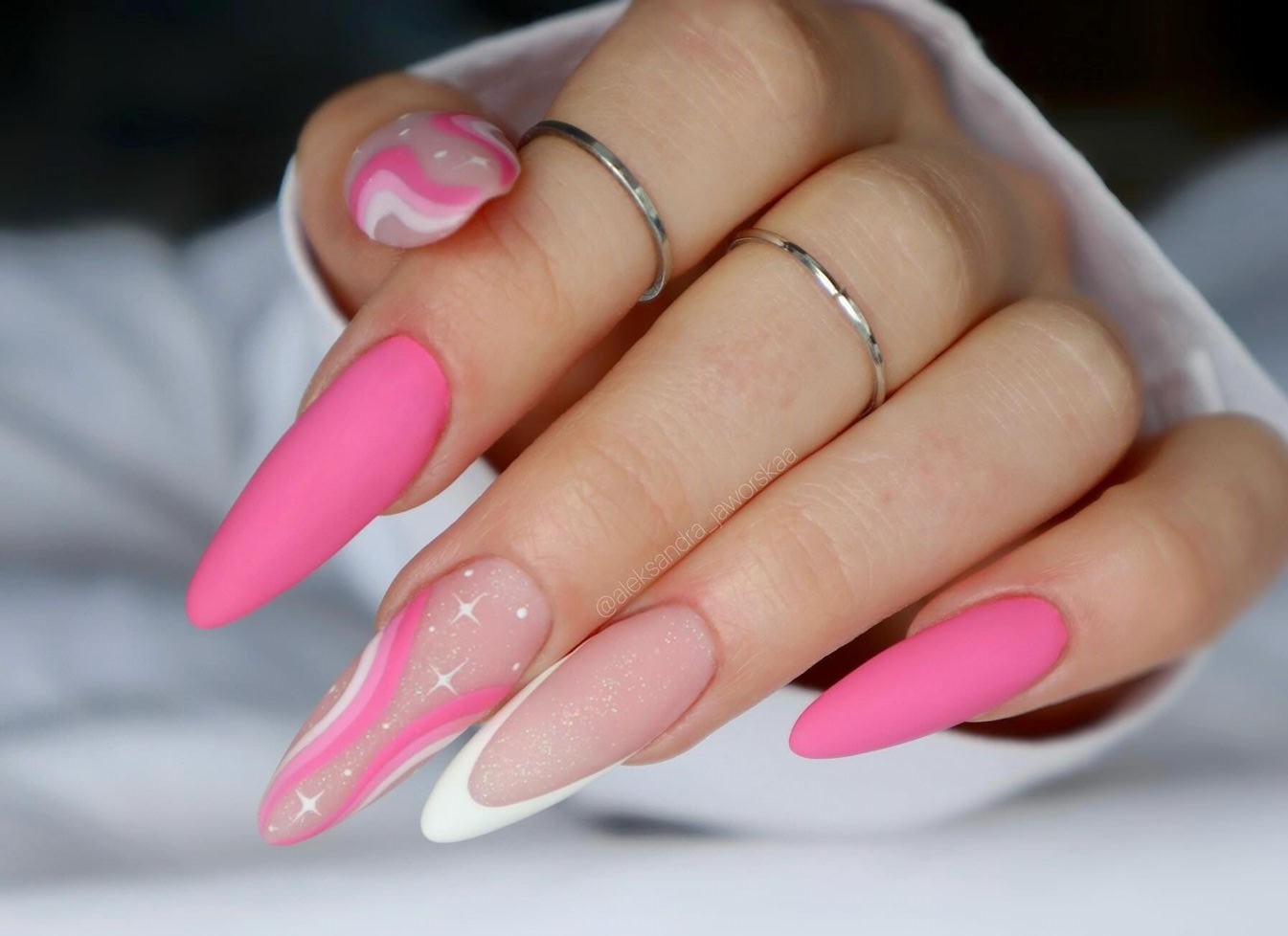 unhas degradê