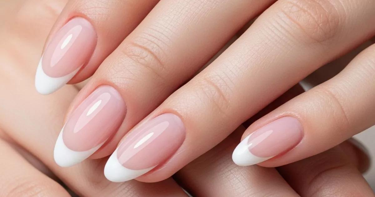 inspiração unhas redondas francesinha