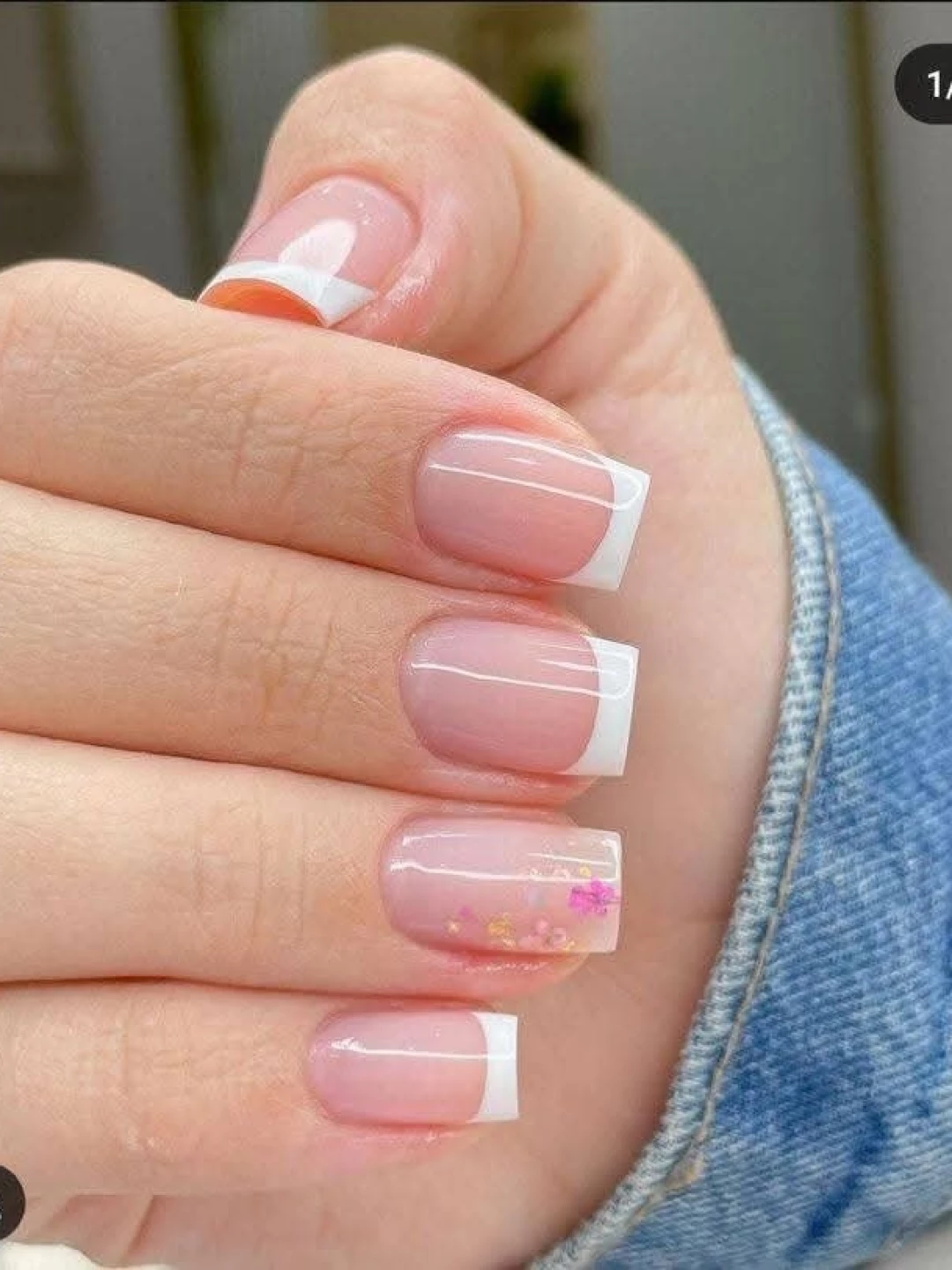 unha decorada nude casamento