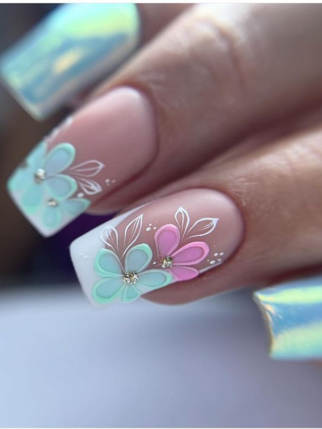 unhas decoradas sofisticadas