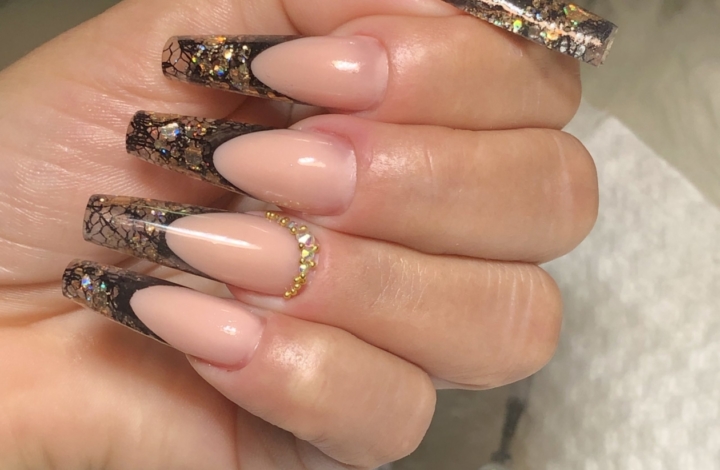 gel construtor com glitter real love