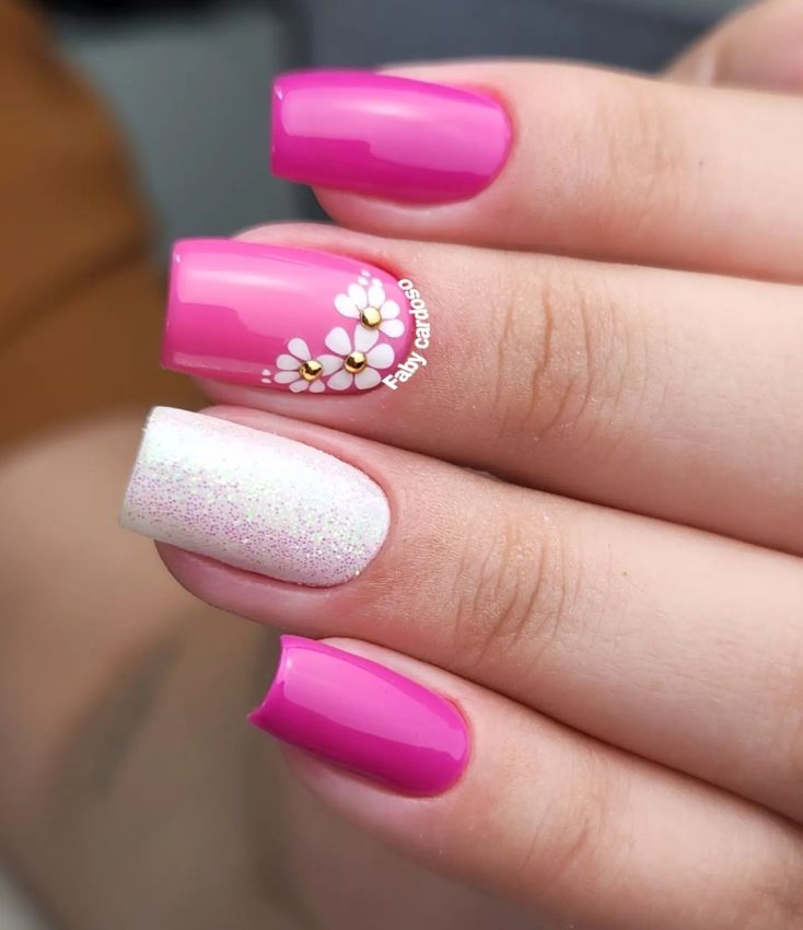 manicure pink